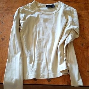 *xhilararion large yellow long sleeve shirt